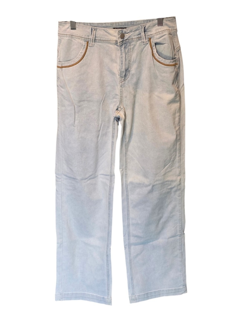 Women's Light Wash Straight-Leg Jeans